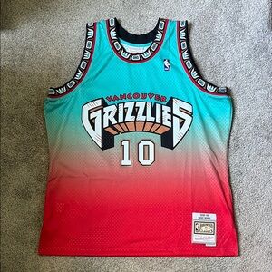 Vancouver grizzlies Mike Bibby jersey